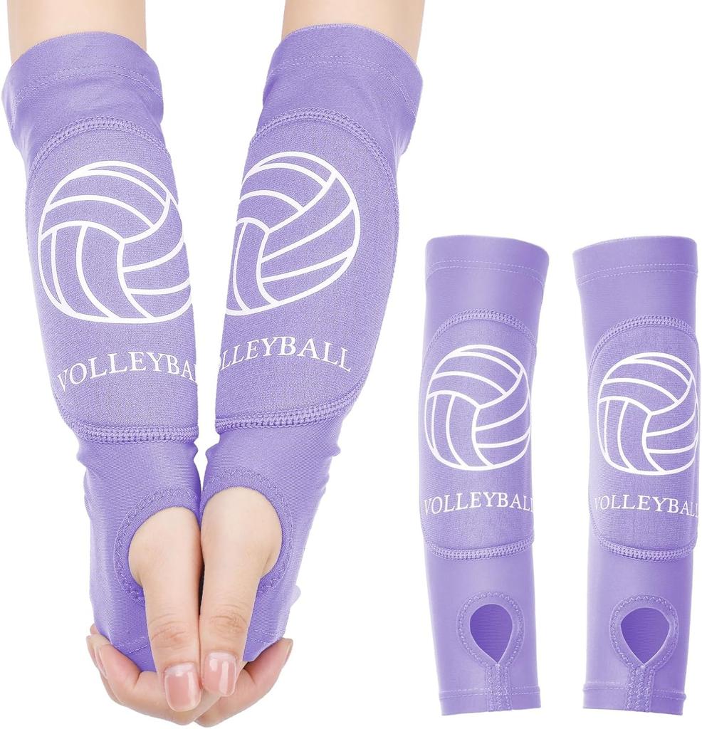 Volleyball-Armschoner für Mädchen, 1 Paar gepolsterte Volleyball-Passing-Ärmel mit Schaumstoffschutz, Volleyball-Armschutz für Jugendliche
