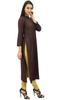 Bimba Women Full Sleeve Straight Kurta Ethnic Rayon Kurti Plain Long Tunic