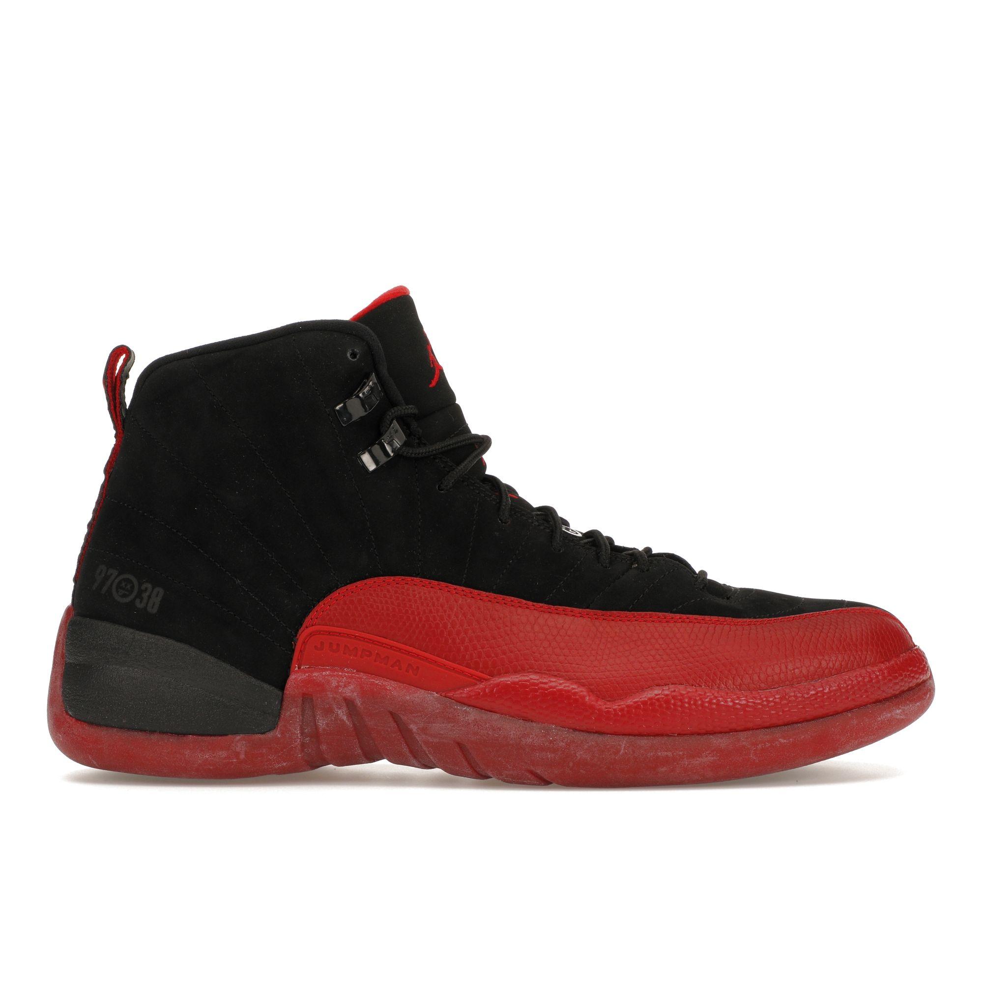 

Мужские кроссовки Air Jordan 12 Retro Flu Game 2009 Black Varsity-Red 130690-065