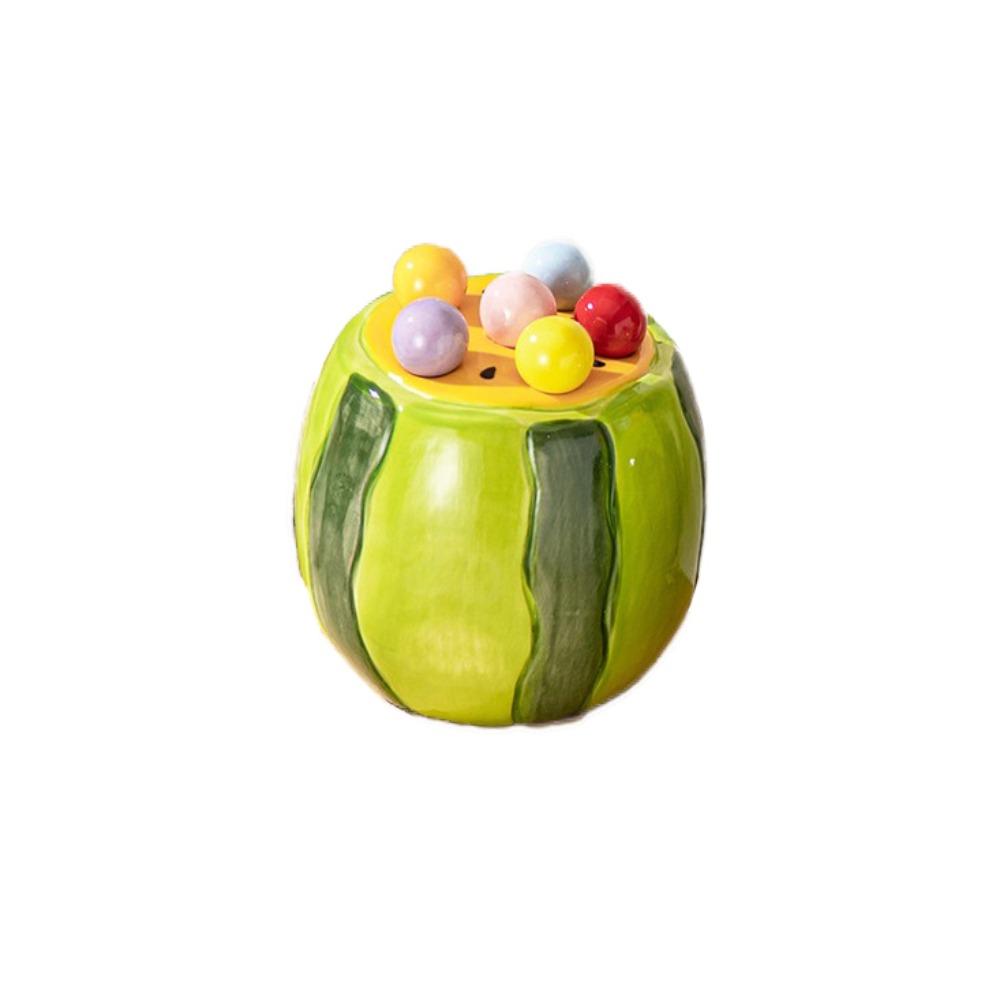 Decorative Watermelon Fruit Fork Set Cartoon Salad Fork Creative Dessert Cake Fork  BBQ