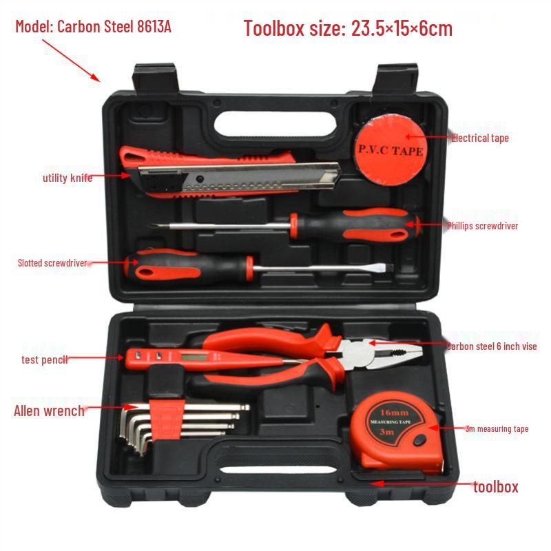 Portable Household Tool Kit for Car and Home Repair