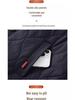Woodpecker Men's Warm Plus Velvet Thickened Winter Jacket for Middle-Aged and Elderly