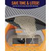 Cat Litter Mat - 23.2" x 14.6" Small Litter Box Mat with Double Layers, Urine-Proof and Non-Slip Litter Trapping Mat, Easy to Clean Kitty Litter Mats