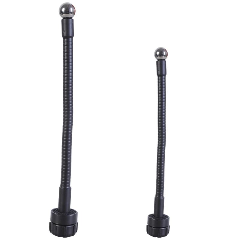 Aluminum Ball Adapter Extension Hose Multiple Position Adjustable Suitable For Mobile Phone Car Vent Suction Cup Mounts