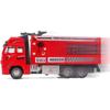1/32 Alloy Water Tanker Model Simulation Fire Transport Vehicle Pull Back Car Inertia Toy Car Metal Children Toy Car