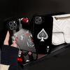 Poker Pattern Game Phone Case For IPhone 16 Pro Max 15 14 Plus 14 13 12 11 17 PC+TPU Cases Back Cover