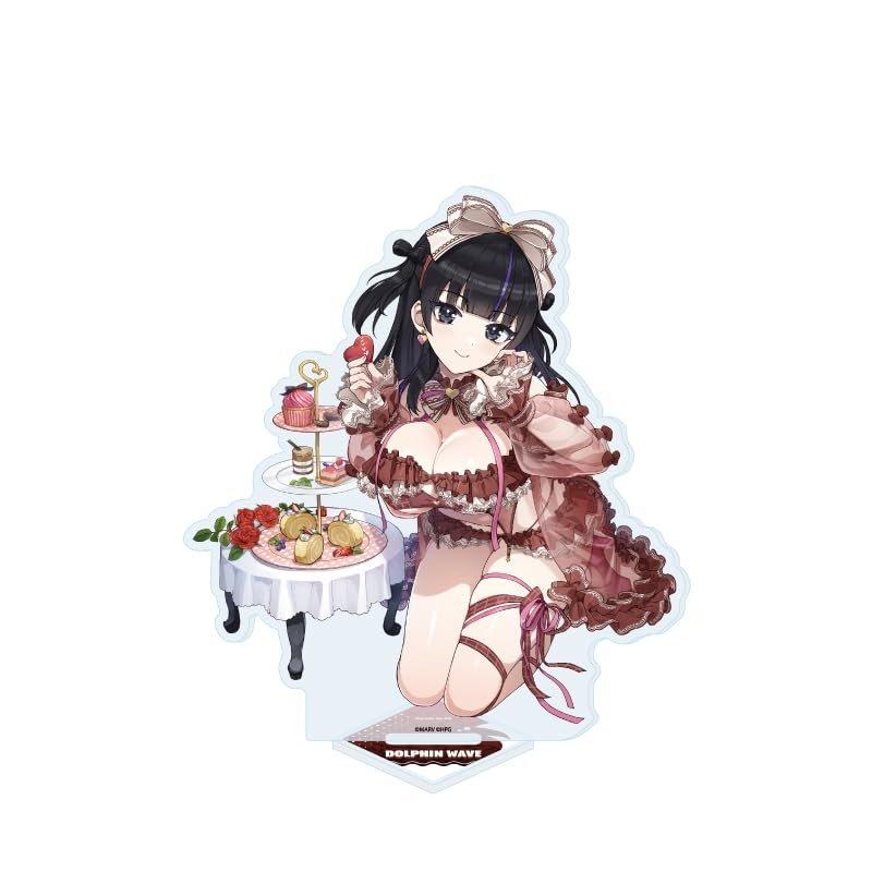 A3 Dolphin Wave Haru Hanihara Official Illustration Acrylic Stand 150mm Anime Collectible