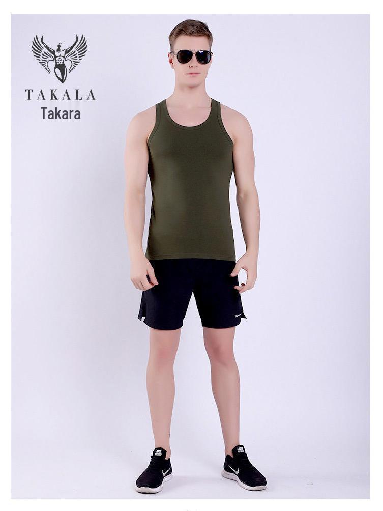 Men's Premium Cotton Sleeveless Racerback Tank Top for Summer Fitness