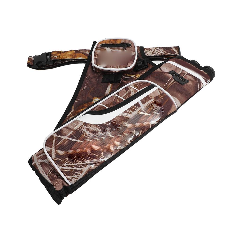 Bow and Arrow Pot Multidirectional Storage Portable Archery Arrow Holder Bag for HuntingCamouflage