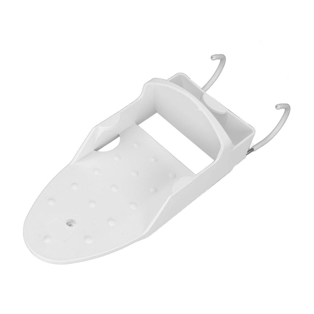 Electric Iron Holder Ht Resistant 2 In 1 Wall Mounted Iron Board Rack with Hook for Home Bathroom
