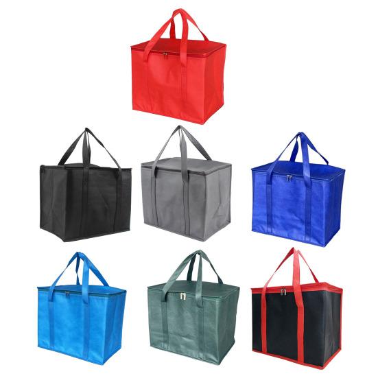 Sac fourre-tout isotherme de 35 L, grande capacité, avec fermeture éclair et large sangle, idéal pour la plage, la pêche et la randonnée.