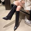 Women's Boots Fashion Pointed Toe Knight Boots Sexy Dress Shoes for Women 2026 New Designer Shoes Autumn Goth Boots Botas Mujer