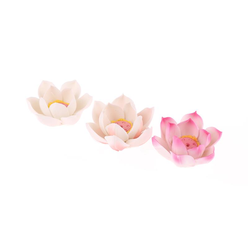 Ceramic Lotus Incense Burner Home Decor Incense Burner Stick Holder Buddhist Aromatherapy Incense Censer Use In Office Teahouse