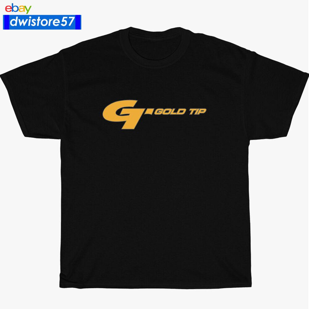 

Темно-белая футболка унисекс Gold Tip Arrow Logo