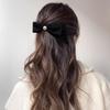 Herin Black Ribbon Point Pearl Hairpin Ribbon Pin