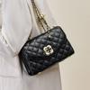 Mrs. Qiao 2025 New Small Square Bag Fashion Chain Bag Crossbody Bag Genuine Leather Women's Bag Shoulder Bag