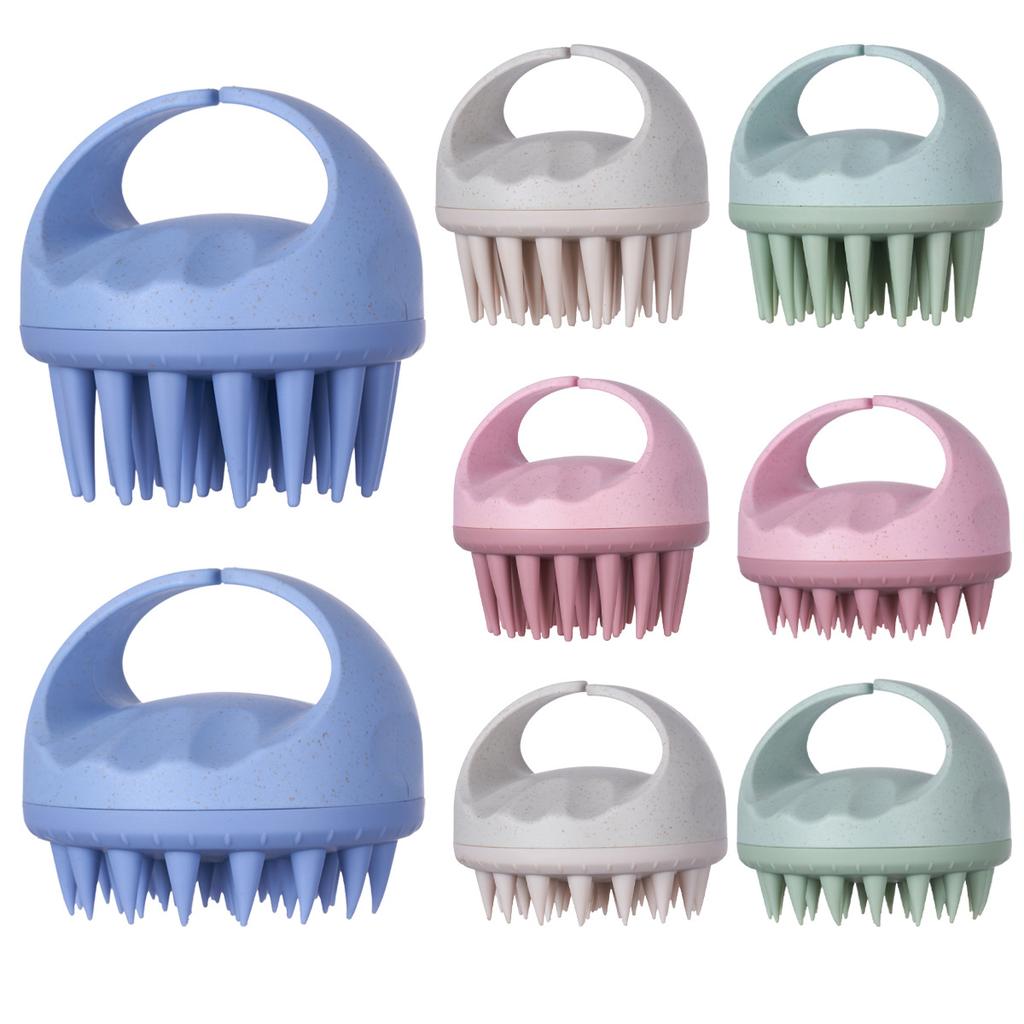 2026 Silicone Hair Care Shampoo Brush Grabber Scalp Cleansing Meridian Comb Massage Brush Household Bath Shampoo Comb