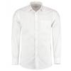 Kustom Kit Mens Long Sleeve Tailored Poplin Shirt