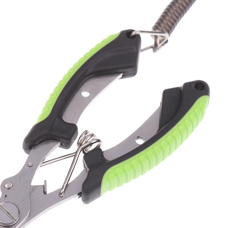 Echipament de pescuit Clești de pește Ergonomie Anti-alunecare Rezistență ridicată Multifuncțional Tăietor Linie de pescuit Clești pentru cârlige legate