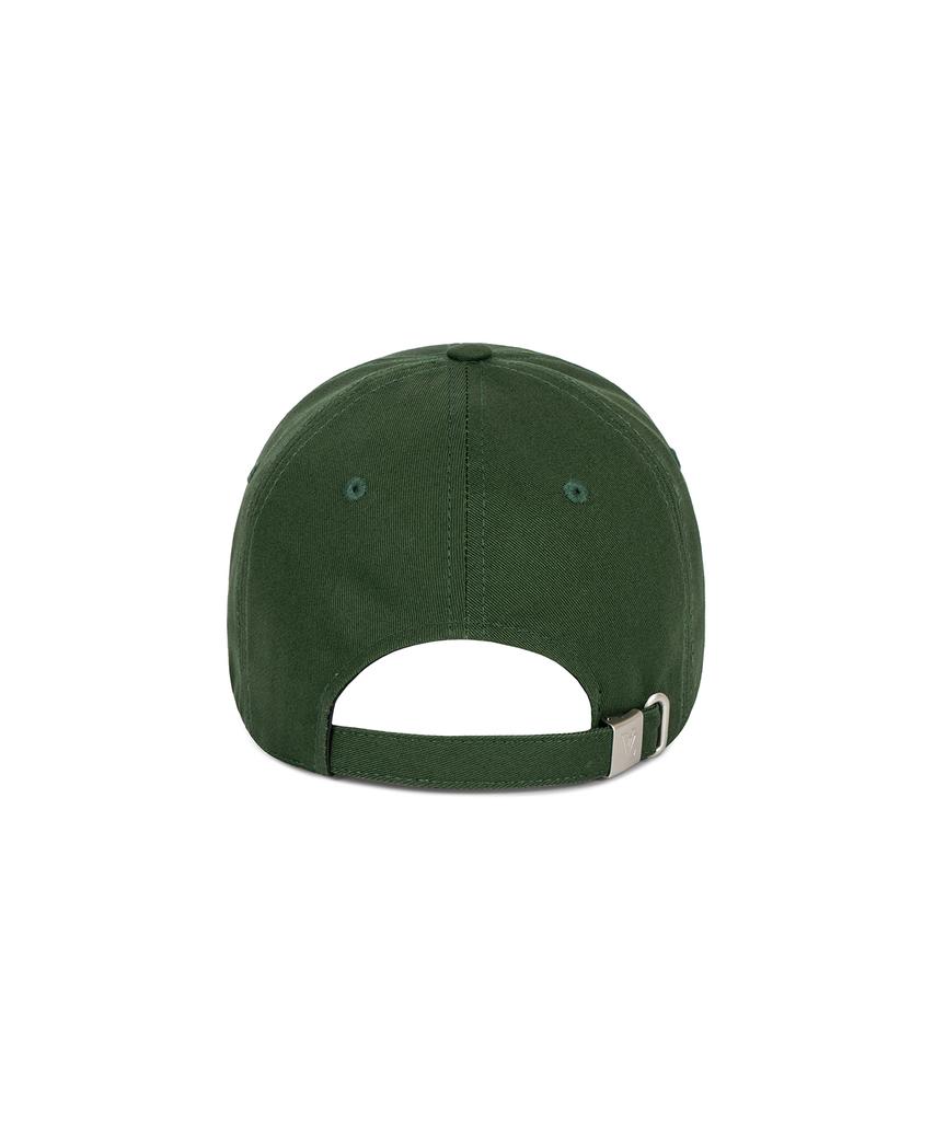 Bajal Monogram Soft Oversized Ball Cap Green