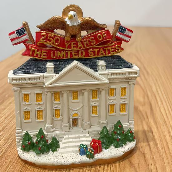 U.S. 250th Anniversary Ornament 2D Acrylic 250 Years of The United States Commemorative Hanging Decor Patriotic Memorial Ornament for Patriots