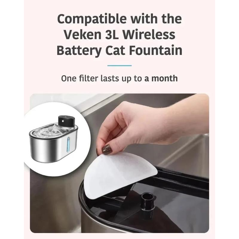 Replacement Activated Carbon Filter Resin Filter Element For Cat Water Fountain Purify Water Dog Cat Water Dispenser Accessories 5