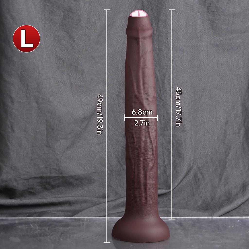Extra Long Realistic Dildos Deep Sexual Climax P-Spot G-Spot Stimulator Vagina Anal Massager Long Penis Sex Toys for Women Men
