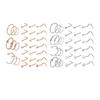20g Stainless Steel Nose Rings Hoop Studs for Women Men 30Pcs