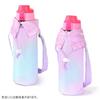 COLORFUL CANDY STYLE Water Bottle Aurora for Girls Cover, Large, Water-Repellent, Lightweight, Stain-Resistant, Wrinkle-Resistant, Color, (NM603710)