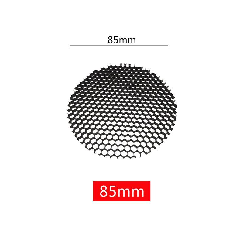 LED Downlight Anti-orbire Acoperire Plasă Fagure Lumină pe Șină Spot Lumină Moale Aluminiu Rotund Anti-strălucire Grilaj Abajur Hoo