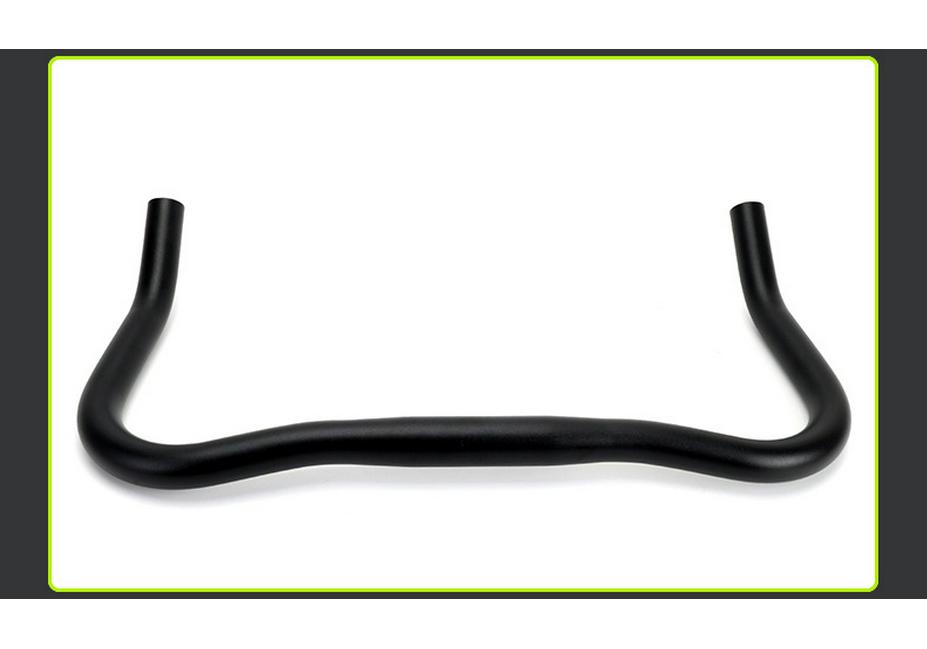 City Leisure Bullhorn Handlebars for Mountain and Fixed Gear Bikes, 31.8M/25.4 Road Bicycle Comfort