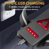Biking Night Running Lights Chest Light with 90° Adjustable Beam Angle Waterproof Ultra Bright SafetyLamp with Reflective Straps