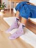 Kids' Mid-Calf Kuromi Cartoon Socks for Toddlers and Girls - Spring & Autumn Collection