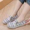 Fisherman shoes women's 2025 summer new mesh shoes lazy one pedal breathable mesh casual cloth shoes mesh mother shoes