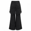 Ggpx New York Hidden Banding Lace Layered Long Pants Gqapt006f