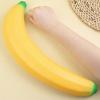 Banana Squeeze Toy Giant Banana Stress Relief Toy Soft TPR Slow Rebound Fidget Toy for Kids Adults Birthday Christmas Gift for Focus And Relaxation