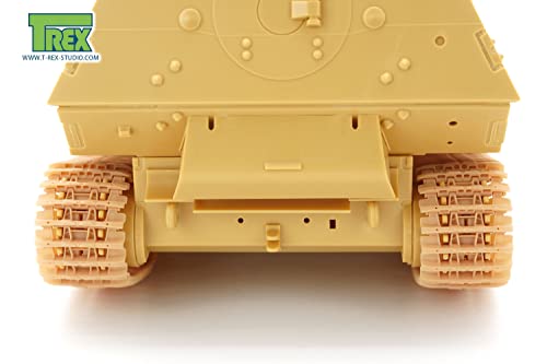 T-Rex Studio Maßstab 1/48 Elefant Panzerjäger Bewegliche Ketten Kunststoffmodellbausatz TR84001 Spritzgussfarbe