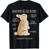Rabbit Anatomy Bunny Lover Animal Pet Owner T-Shirt