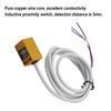 PNP Proximity Switch TLQ5MB1 Inductive Sensor with 5mm Detection Distance and 1 8m Cable for Industrial Use DC Voltage