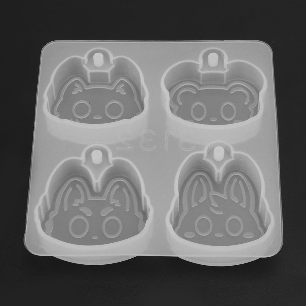 2pcs Reusable Silicone Resin shaping forms Washable Jewelry Casting shaping forms For DIY Crafts
