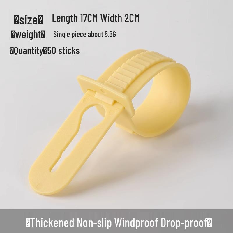 Windproof Non-Slip Clothes Drying Rack with Adjustable Locking Buckle