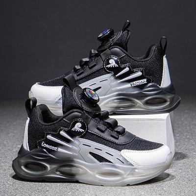 Jungenschuhe Sommer Kindersportschuhe Mesh Atmungsaktiv Junge Schüler Weiche Sohle Lässige Laufschuhe