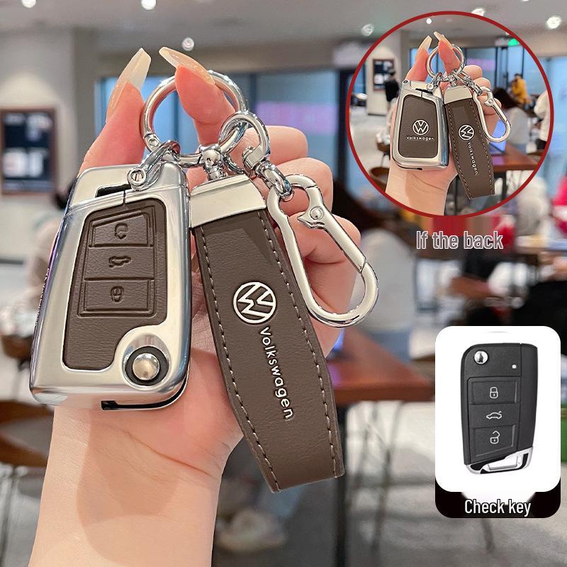Volkswagen Key Covers for Sagitar, Bora, Tharu, Tayron, Lavida, CC, Passat, Polo, T-Roc