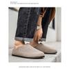 Men S Birkenstock Style Closed Toe Half Slippers Casual Large Size Trendy