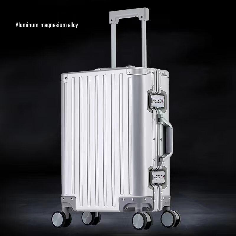 LETOO Aluminum Alloy Hardshell Spinner Luggage 20 inches