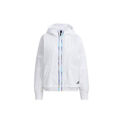 Ветровка Essentials с 3 полосками, женская верхняя одежда, белая H09739