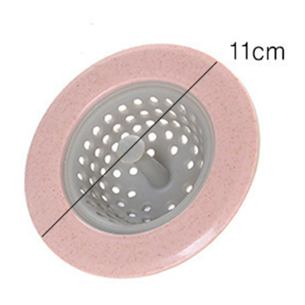 11cm Sink Filter Anti-blocking Silicone +wheat Straw