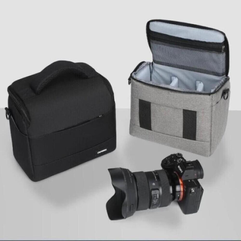 DSLR Camera Bag Handbags Nylon Shoulder Bag Camera Case Portable Cameras Bag for Sony Nikon Canon Panasonic Fuji SLR Camera