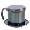 Portable Stainless Steel Coffee Drip Filter Coffee Maker Pot for Home Kitchen Office Outdoor UseBlack