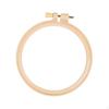 Embroidery Hoop Circle Loop, Compact Versatile Sturdy Frame, Cross Stitch for DIY